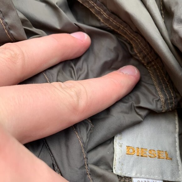 Vintage Diesel Nylon Fire Department Jacket Medium - Picture 9 of 15